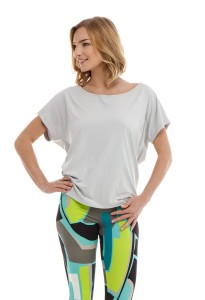 Bluza z krótkim rękawkiem Papilio Apus do jogi