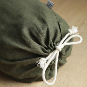 Duży wałek do jogi z łuską gryki FOREST