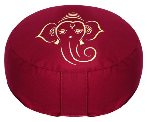 Poduszka do medytacji bordo Ganesha