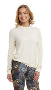 APUS bluzka do jogi kremowa